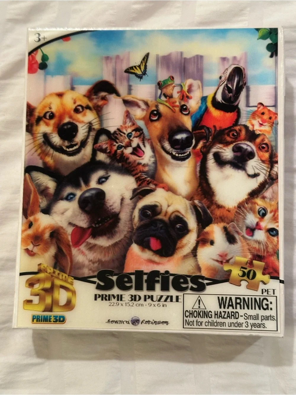 💥 $5 if bundled - Pet Selfies Prime 3D Puzzle Game Dog & Pet Puzzle 50 Pieces